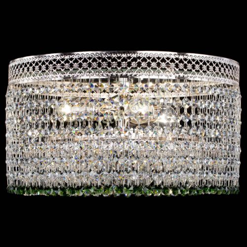 Люстра Венеция Капель №3 зеленая в Сочи Гусь Хрустальный