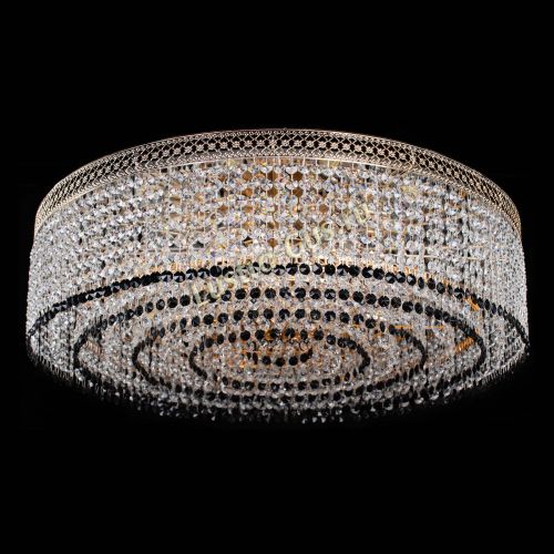 Люстра Венеция Капель №8 оптикон черная в Сочи Гусь Хрустальный