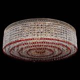 Люстра Венеция Капель №8 оптикон красная в Сочи