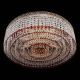 Люстра Венеция Капель №8 оптикон красная в Сочи