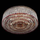 Люстра Венеция Капель №8 оптикон красная в Сочи