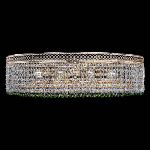 Люстра Венеция Капель №8 оптикон зеленая в Сочи Гусь Хрустальный