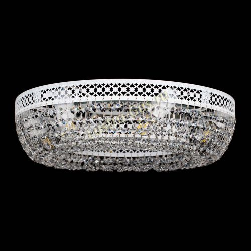 Люстра Венеция Кольцо №6 белая в Сочи Гусь Хрустальный