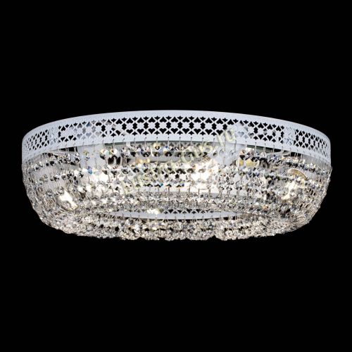 Люстра Венеция Кольцо №6 белая в Сочи Гусь Хрустальный