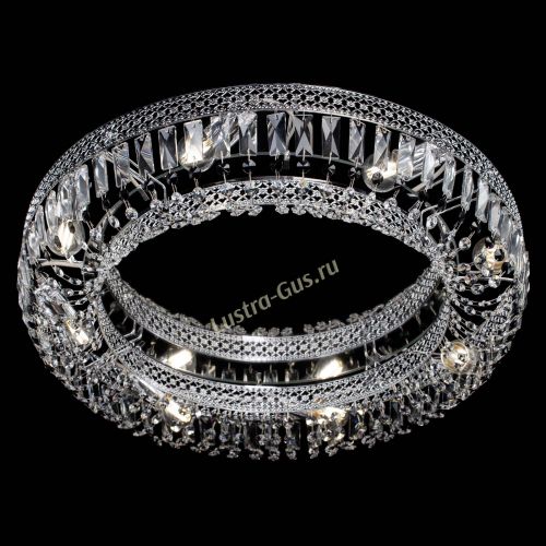 Люстра Венеция Кольцо №8 пластинка черная в Сочи Гусь Хрустальный
