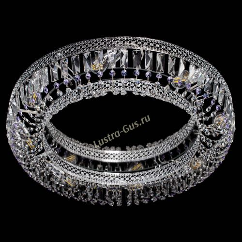 Люстра Венеция Кольцо №8 пластинка фиолетовая в Сочи Гусь Хрустальный