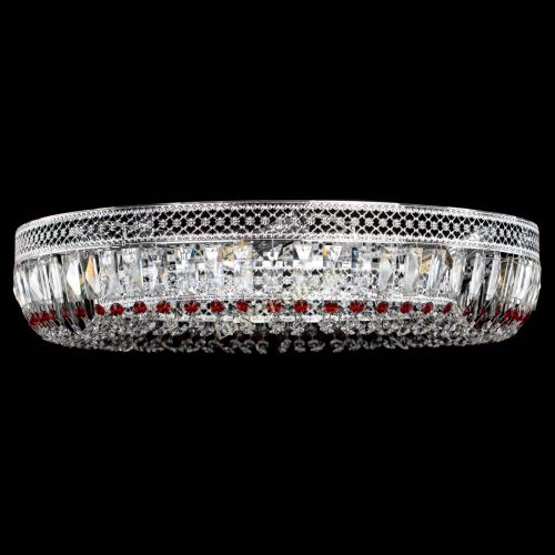 Люстра Венеция Кольцо №8 пластинка красная в Сочи Гусь Хрустальный