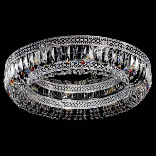 Люстра Венеция Кольцо №8 пластинка разноцветная в Сочи Гусь Хрустальный