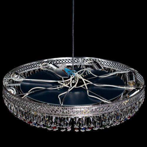 Люстра Венеция Кольцо №8 пластинка разноцветная в Сочи Гусь Хрустальный