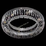 Люстра Венеция Кольцо №8 пластинка розовая в Сочи