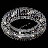 Люстра Венеция Кольцо №8 пластинка розовая в Сочи