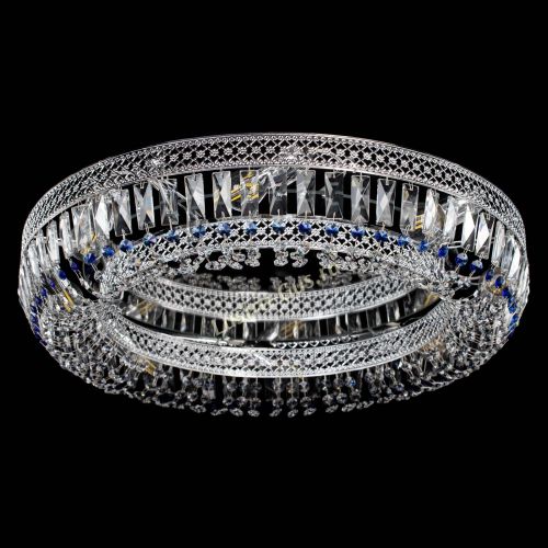 Люстра Венеция Кольцо №8 пластинка синяя в Сочи Люстра Венеция Кольцо №8 пластинка синяя в Сочи