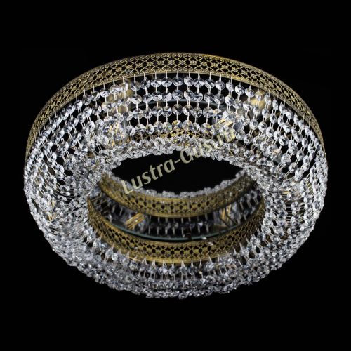 Люстра Венеция Кольцо №6 под бронзу в Сочи Гусь Хрустальный