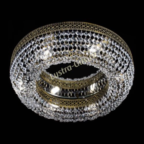 Люстра Венеция Кольцо №6 под бронзу в Сочи Гусь Хрустальный