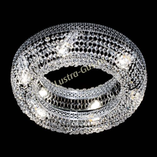 Люстра Венеция Кольцо 500 мм в Сочи Гусь Хрустальный