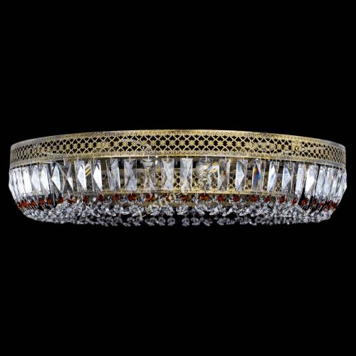 Люстра Венеция Кольцо №8 пластинка под бронзу Чайная в Сочи Гусь Хрустальный