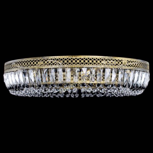 Люстра Венеция Кольцо №8 пластинка под бронзу Черная в Сочи Гусь Хрустальный