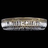 Люстра Венеция Кольцо №8 пластинка под бронзу Черная в Сочи