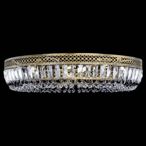 Люстра Венеция Кольцо №8 пластинка под бронзу Черная в Сочи Гусь Хрустальный