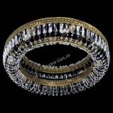 Люстра Венеция Кольцо №8 пластинка под бронзу Черная в Сочи