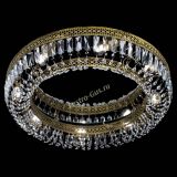 Люстра Венеция Кольцо №8 пластинка под бронзу Черная в Сочи