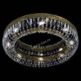 Люстра Венеция Кольцо №8 пластинка под бронзу Фиолетовая в Сочи