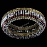 Люстра Венеция Кольцо №8 пластинка под бронзу Красная в Сочи