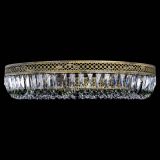 Люстра Венеция Кольцо №8 пластинка под бронзу Зеленая в Сочи