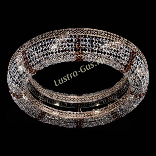 Люстра Венеция Кольцо №8 чайная в Сочи Гусь Хрустальный