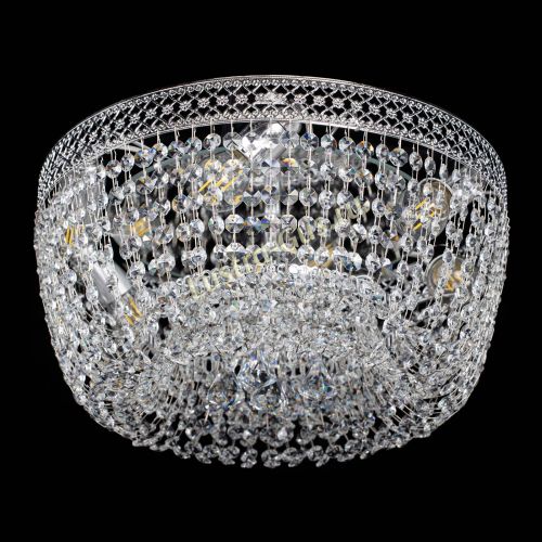 Люстра Венеция Кольцо конус 400 мм в Сочи Гусь Хрустальный