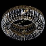 Люстра Венеция Кольцо пластинка под бронзу в Сочи