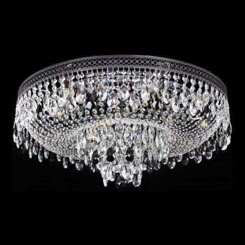 Люстра Венеция Кольцо Черная №8 черная в Сочи Гусь Хрустальный