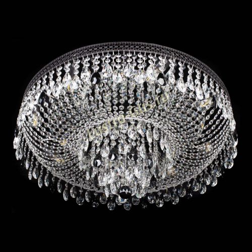 Люстра Венеция Кольцо Черная №8 черная в Сочи Гусь Хрустальный