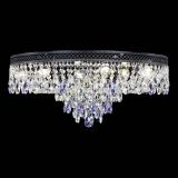 Люстра Венеция Кольцо Черная №8 фиолетовая в Сочи