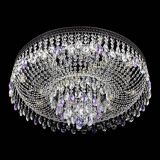 Люстра Венеция Кольцо Черная №8 фиолетовая в Сочи