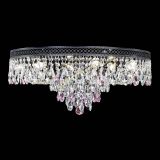 Люстра Венеция Кольцо Черная №8 розовая в Сочи