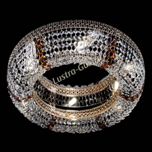 Люстра Венеция Кольцо чайная в Сочи Гусь Хрустальный