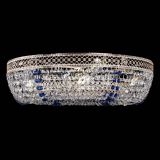 Люстра Венеция Кольцо синяя в Сочи