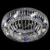 Люстра Венеция Купол пластинка 600 Синяя в Сочи Люстра Венеция Купол пластинка 600 Синяя в Сочи