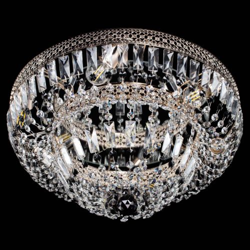 Люстра Венеция Купол пластинка Черная в Сочи Гусь Хрустальный
