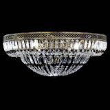 Люстра Венеция Купол пластинка под бронзу Черная в Сочи