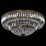 Люстра Венеция Купол пластинка под бронзу Черная в Сочи