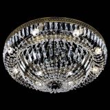 Люстра Венеция Купол пластинка под бронзу Черная в Сочи