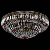Люстра Венеция Купол пластинка под бронзу Красная в Сочи