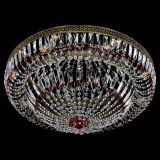 Люстра Венеция Купол пластинка под бронзу Красная в Сочи