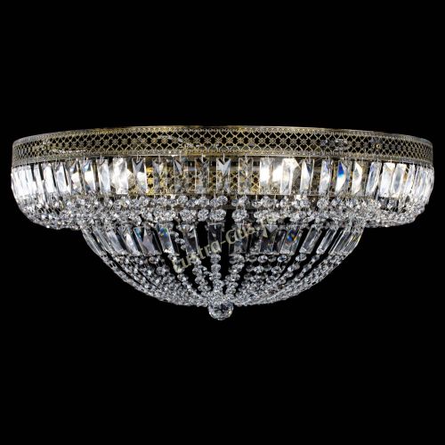 Люстра Венеция Купол пластинка под бронзу в Сочи Гусь Хрустальный