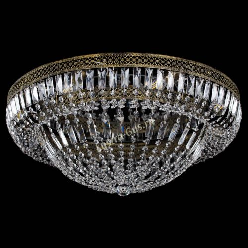 Люстра Венеция Купол пластинка под бронзу в Сочи Гусь Хрустальный