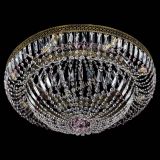 Люстра Венеция Купол пластинка под бронзу Розовая в Сочи