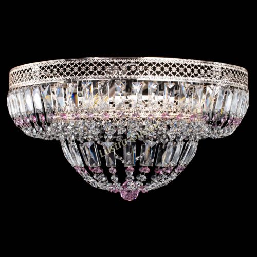 Люстра Венеция Купол пластинка Розовая в Сочи Люстра Венеция Купол пластинка Розовая в Сочи