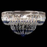 Люстра Венеция Купол пластинка Синяя в Сочи